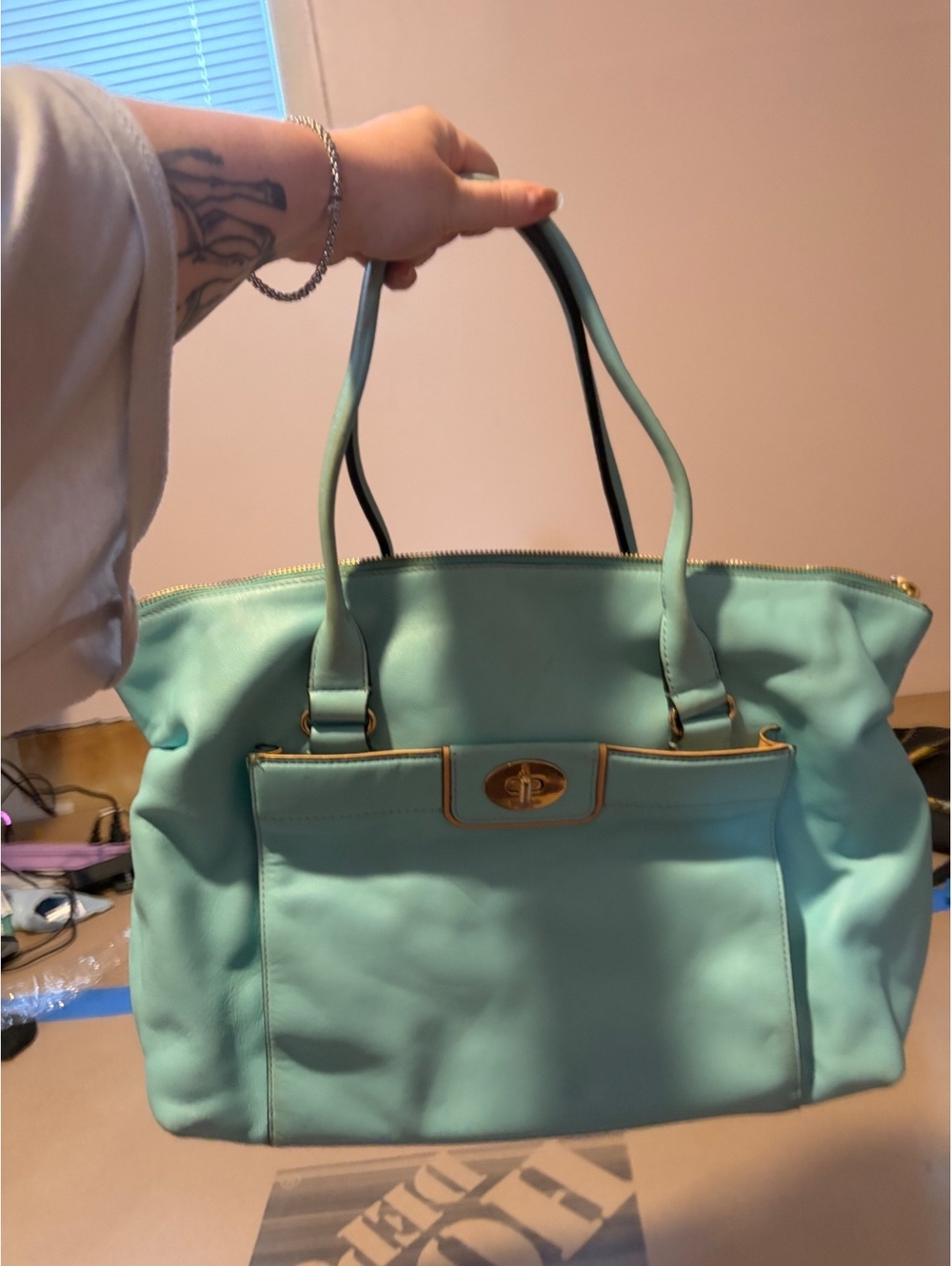 Y2K Vintage Kate Spade Light Blue Purse